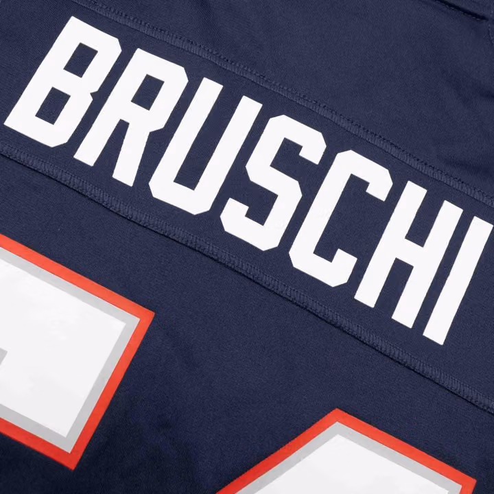 Tedy Bruschi #54 New England Patriots Nike Game NFL Jersey Navy view 4