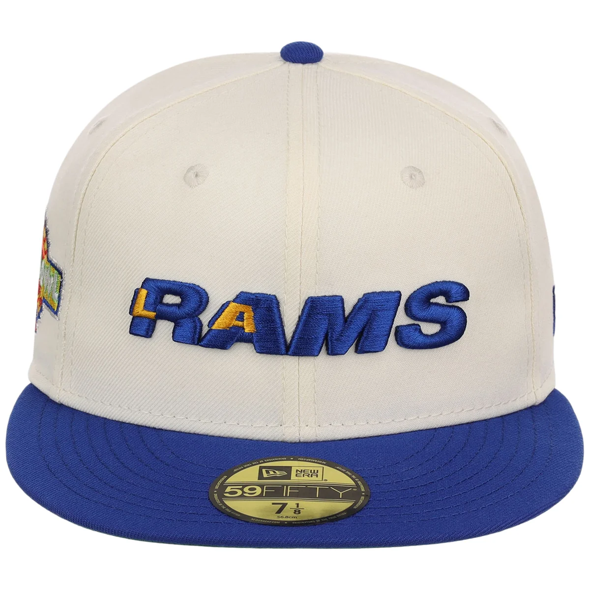 Los Angeles Rams NFL Chrome OTC New Era 59FIFTY detail view