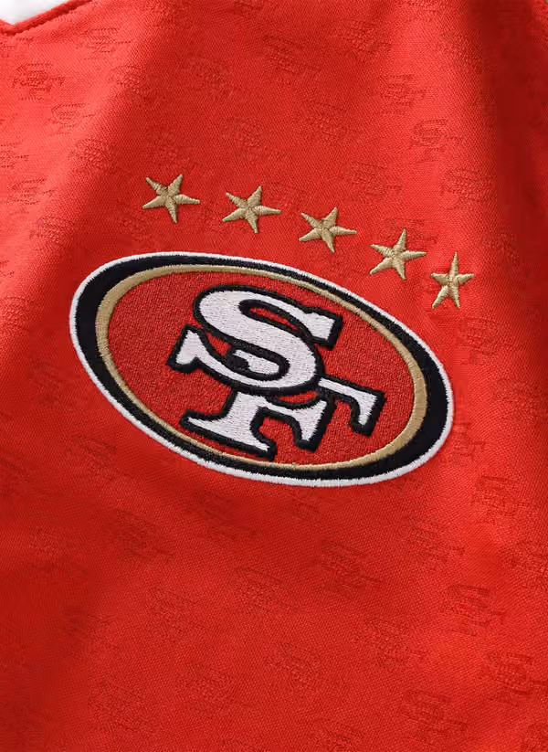 San Francisco 49ers 2026 Football x Football NFL Fan Jersey Red view 3
