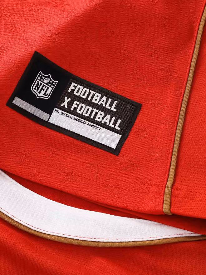 San Francisco 49ers 2026 Football x Football NFL Fan Jersey Red view 9