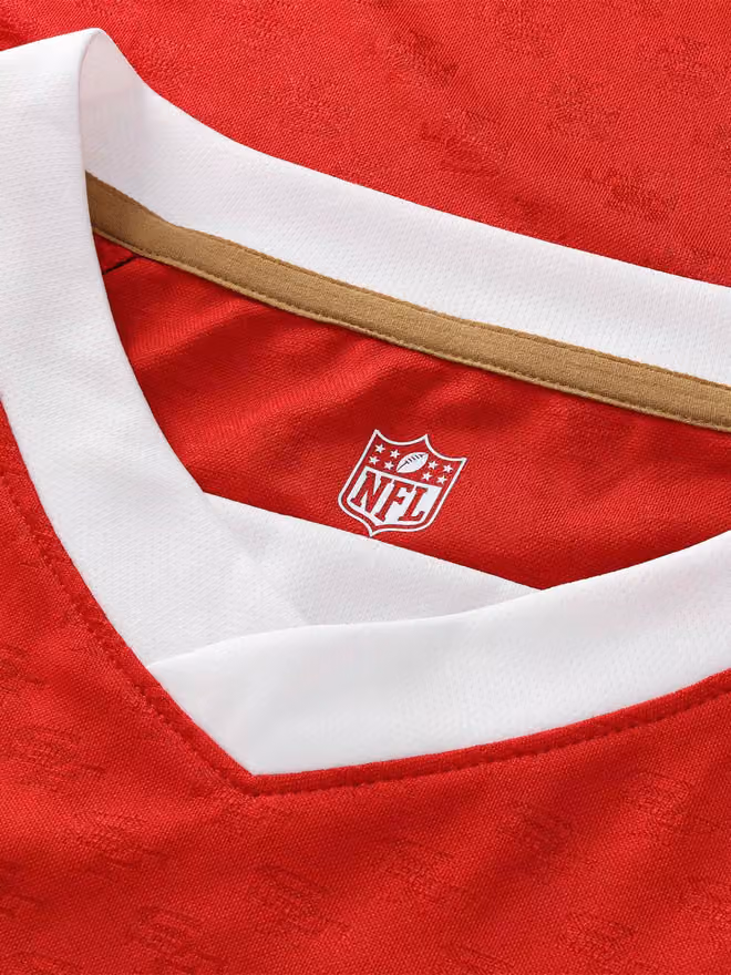 San Francisco 49ers 2026 Football x Football NFL Fan Jersey Red view 4