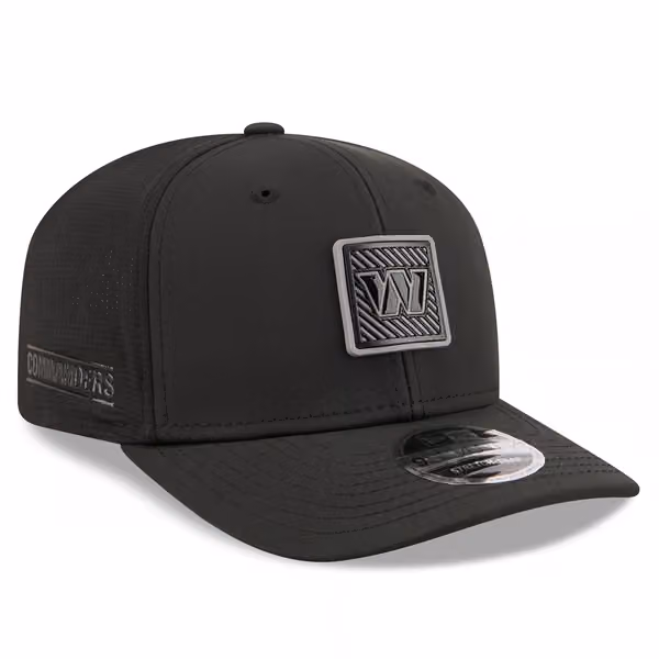 Washington Commanders Black 2026 NFL Training Camp 9SEVENTY Stretch-Snap Cap Black product photo