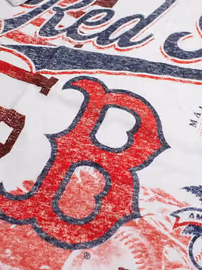 Boston Red Sox Division Oversized MLB T-Shirt White view 3