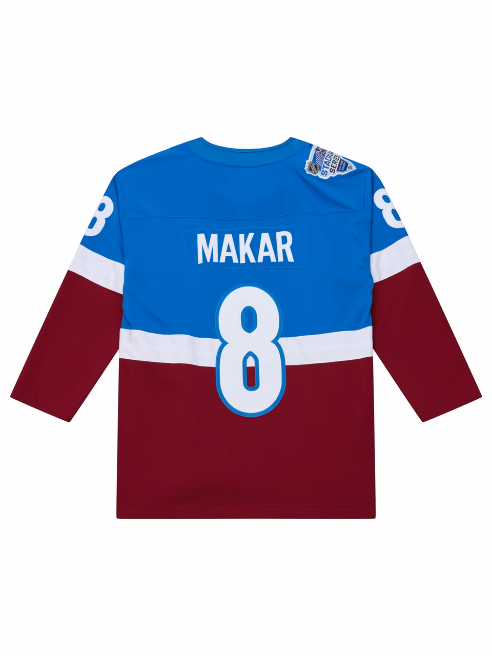 Cale Makar #8 Colorado Avalanche 2020 Stadium Series Premium Power Play NHL Jersey view 2