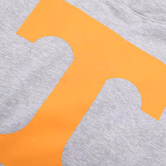 Tennessee Volunteers Primary Logo NCAA Hoodie Grey view 3