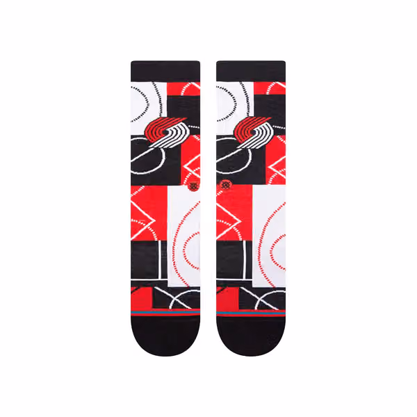 Portland Trail Blazers Zone Stance NBA Crew Socks view 2