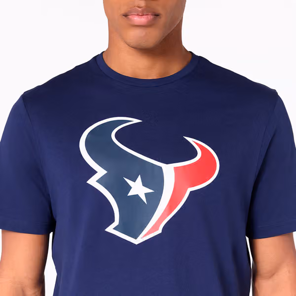 Houston Texans Team Logo New Era NFL T-Shirt Navy view 6