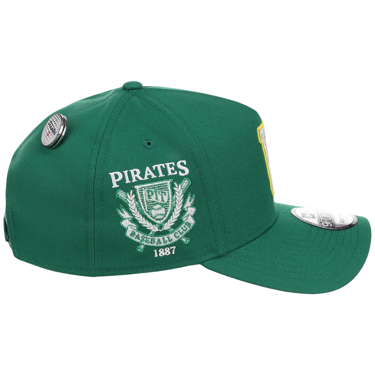 Pittsburgh Pirates MLB Augusta Bloom New Era 9FORTY w/ Golf Pin detail view