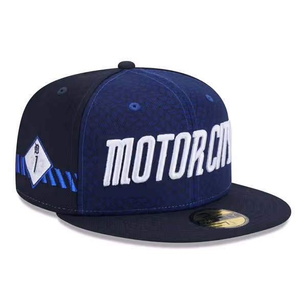 Detroit Tigers FP573 City Connect New Era 59FIFTY Fitted Cap Navy product photo