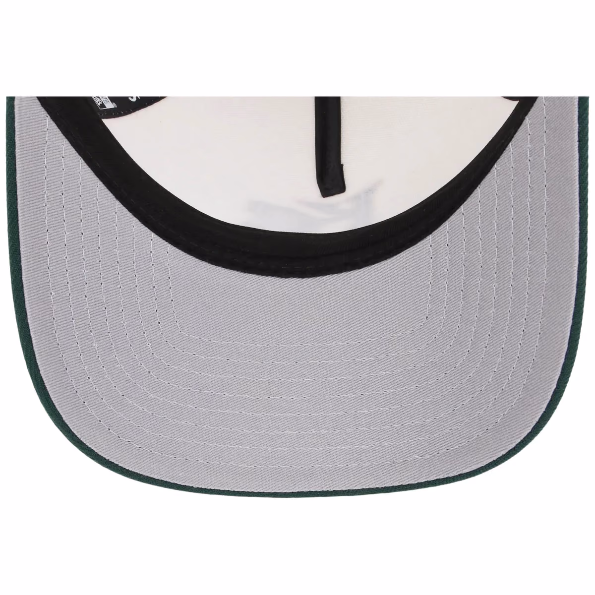 Oakland Athletics MLB Chrome x Dark Green FASHION CORE New Era 9FORTY A-Frame back view