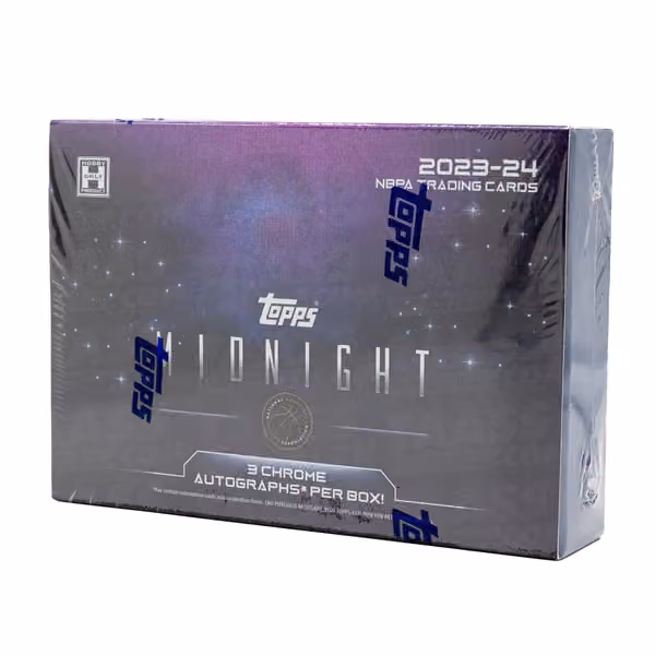 2023/24 Topps Midnight Basketball Hobby Box view 1