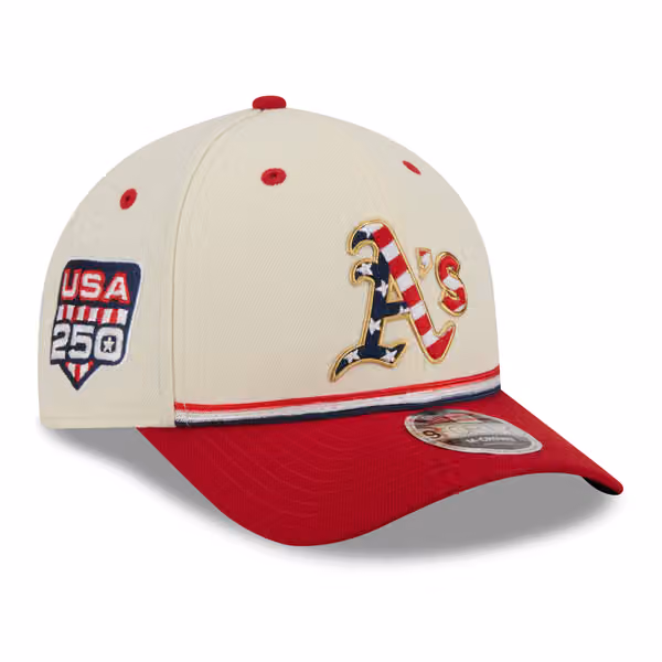 Athletics 2026 4th of July USA 250 9FORTY Snapback MLB Cap product photo