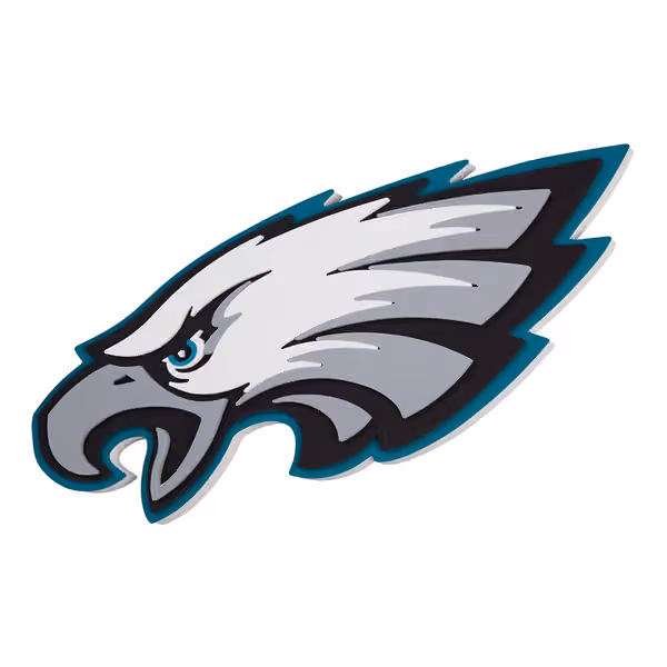 Philadelphia Eagles NFL 3D Foam Logo Wall Sign view 1