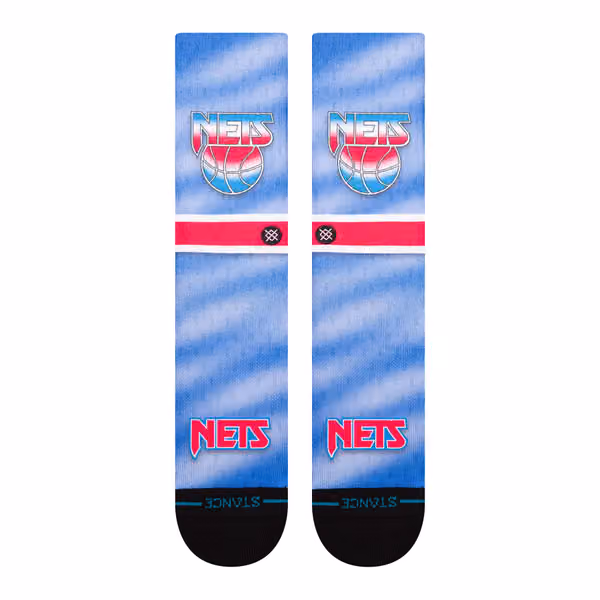 New Jersey Nets Hardwood Classics NBA Crew Socks view 2
