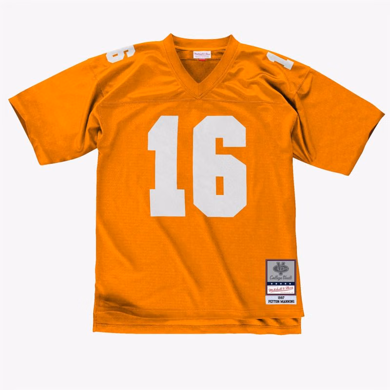 Peyton Manning #16 Tennessee Volunteers 1997 Legacy NCAA Jersey Orange view 2
