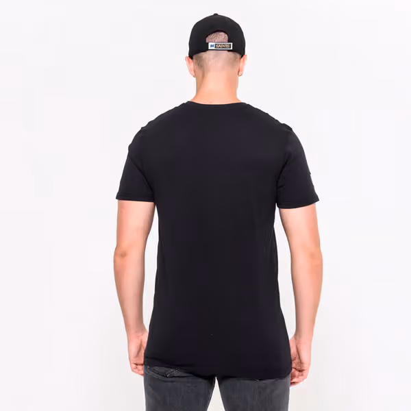 New Orleans Saints Team Logo New Era NFL T-Shirt Black view 2