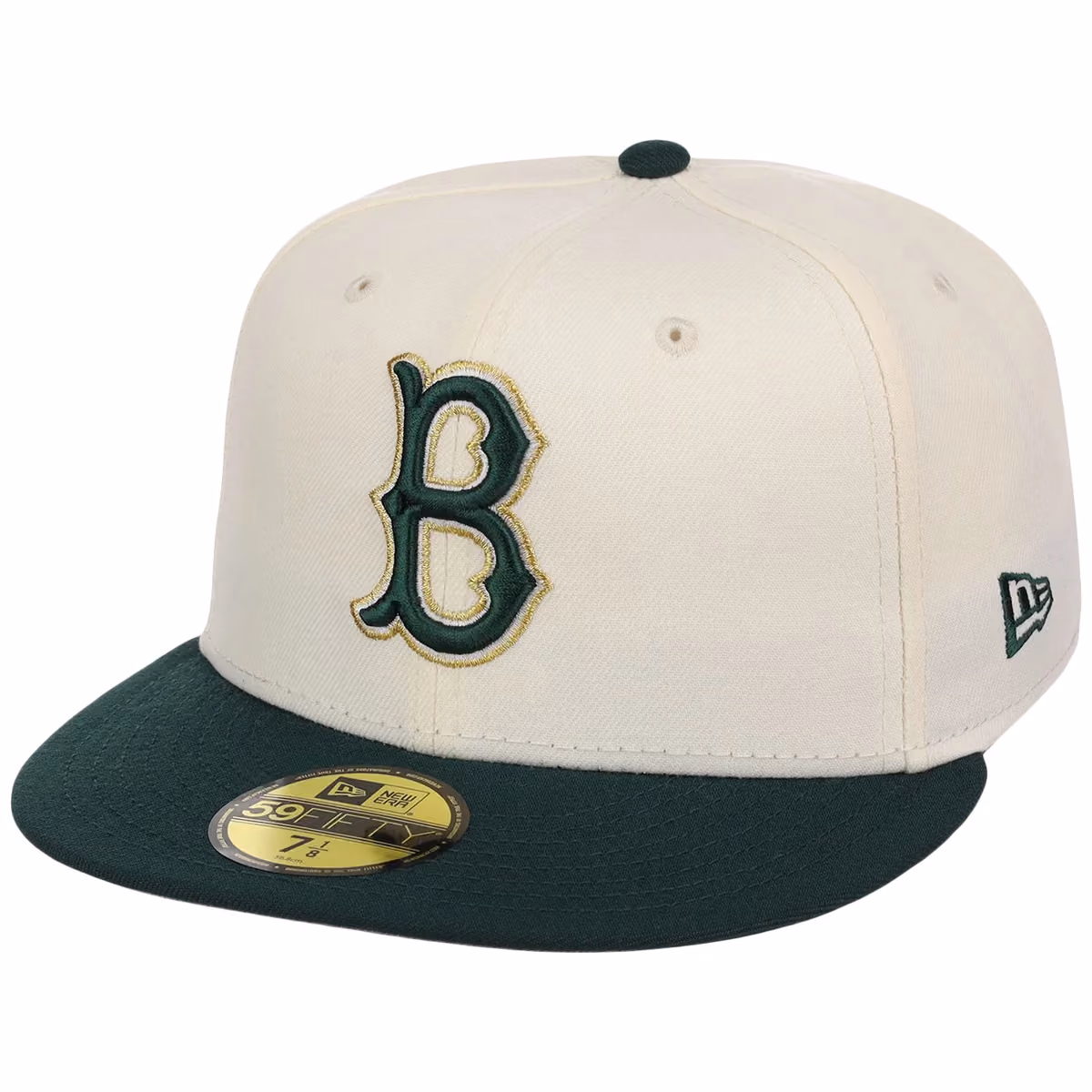 Brooklyn Dodgers MLB Gilded Ivy New Era 59FIFTY detail view