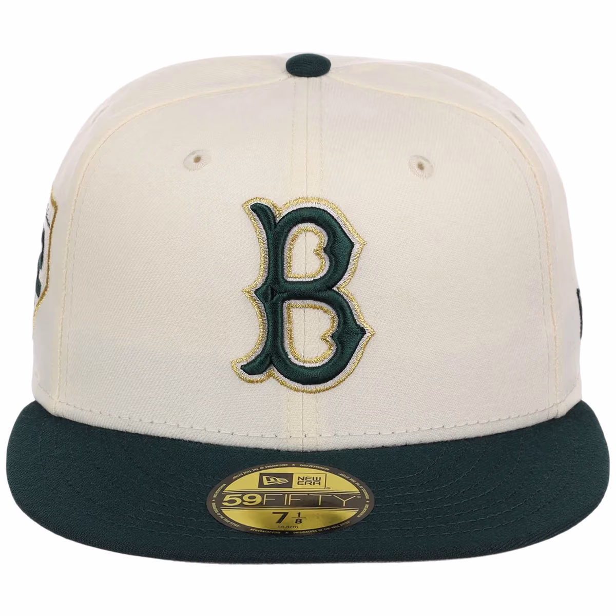 Brooklyn Dodgers MLB Gilded Ivy New Era 59FIFTY detail view