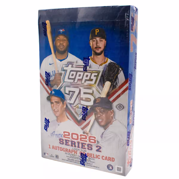 2026 Topps Series 2 Baseball MLB Hobby Box view 1