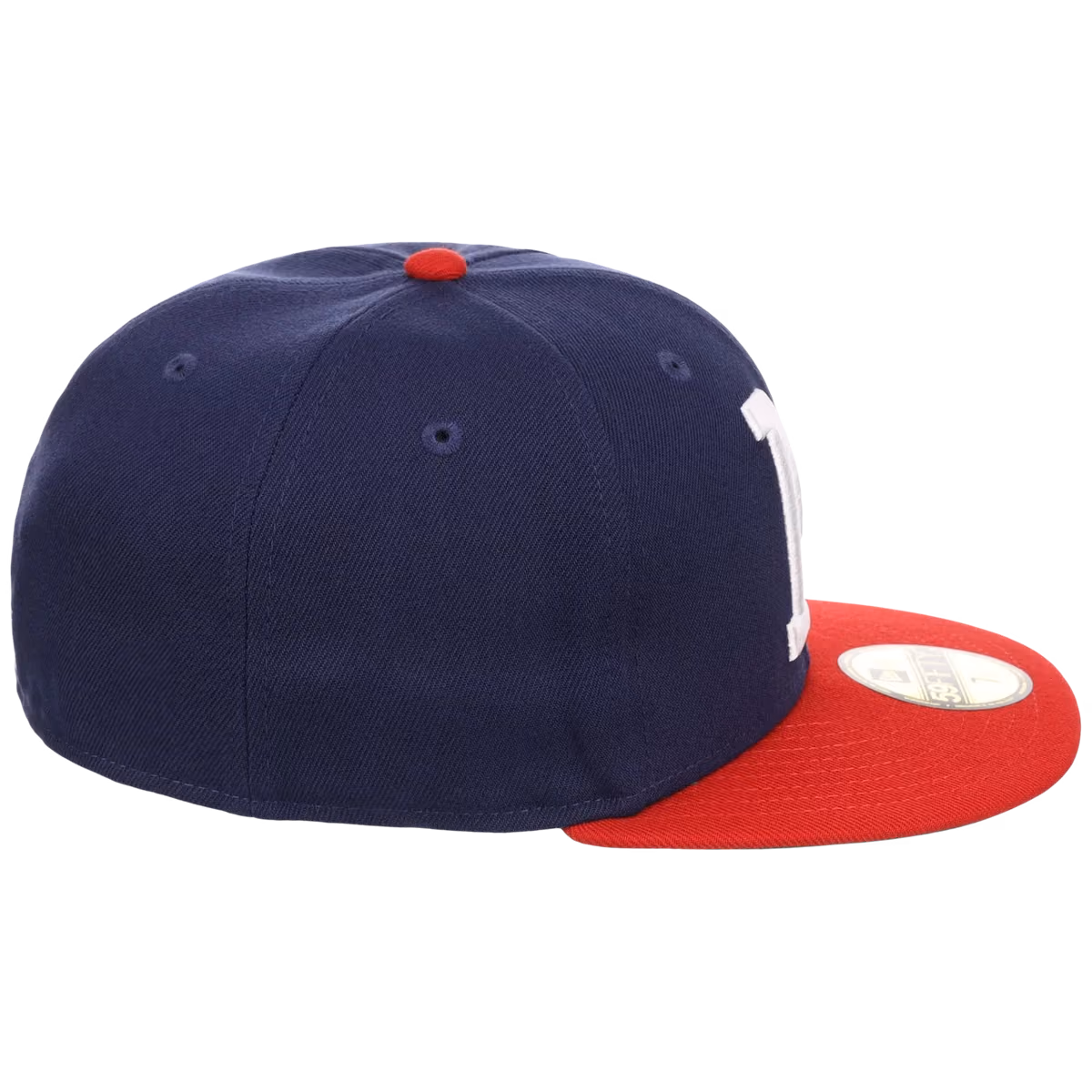 Milwaukee Brewers MLB Cooperstown Authentic Collection New Era 59FIFTY (Navy/Red) detail view