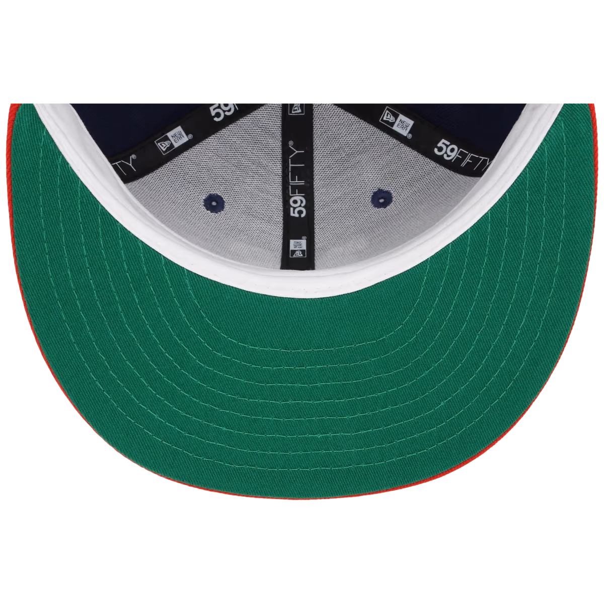 Milwaukee Brewers MLB Cooperstown Authentic Collection New Era 59FIFTY (Navy/Red) back view