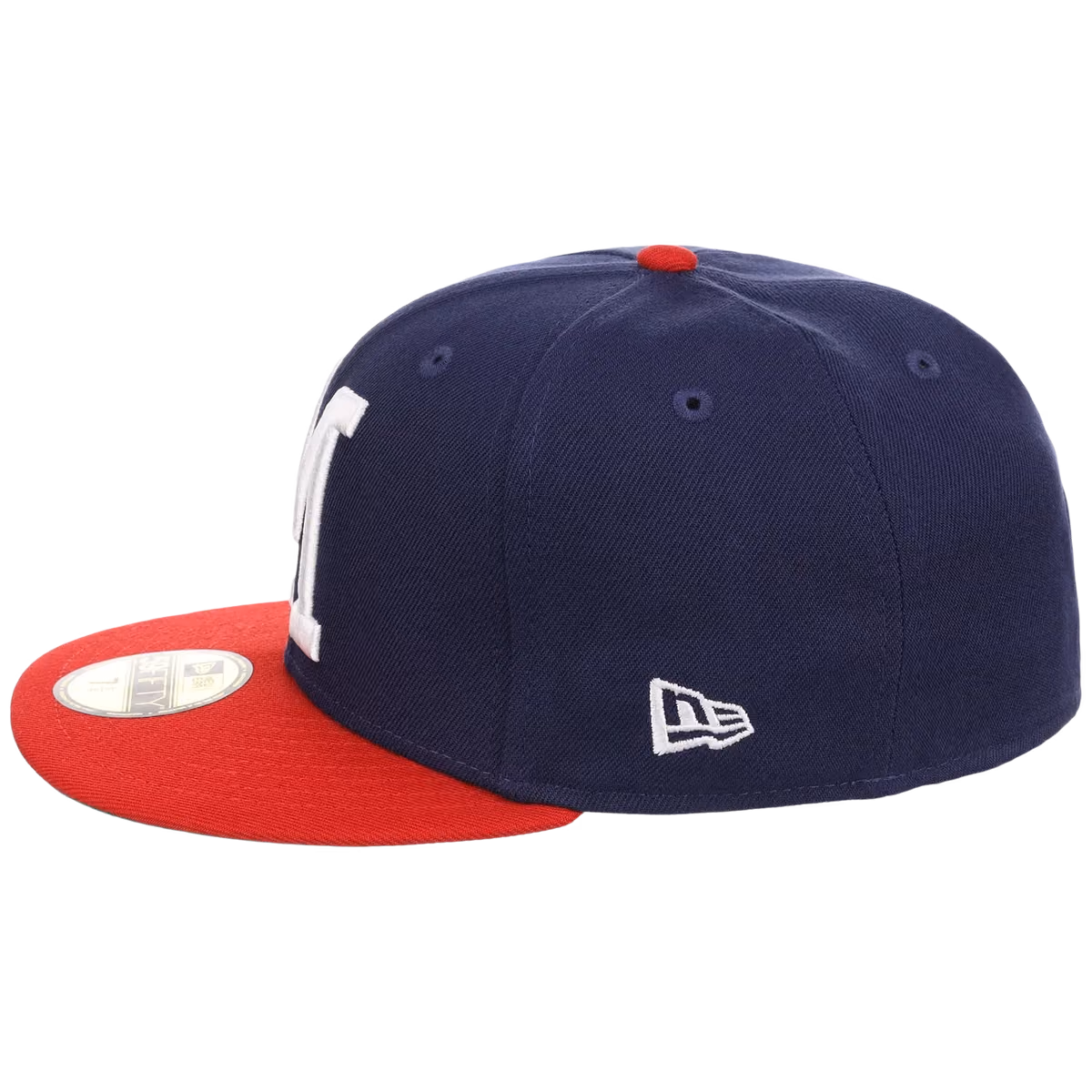 Milwaukee Brewers MLB Cooperstown Authentic Collection New Era 59FIFTY (Navy/Red) detail view