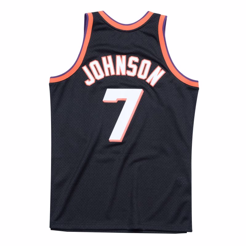 Kevin Johnson #7 Phoenix Suns 1996-97 Mitchell & Ness Swingman NBA Jersey view 2