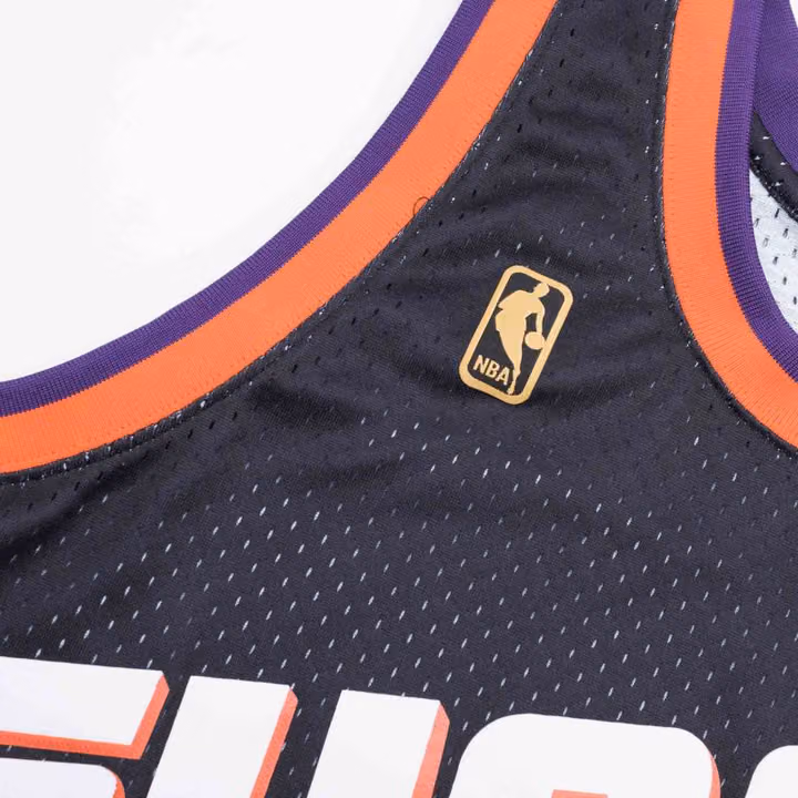 Kevin Johnson #7 Phoenix Suns 1996-97 Mitchell & Ness Swingman NBA Jersey view 6
