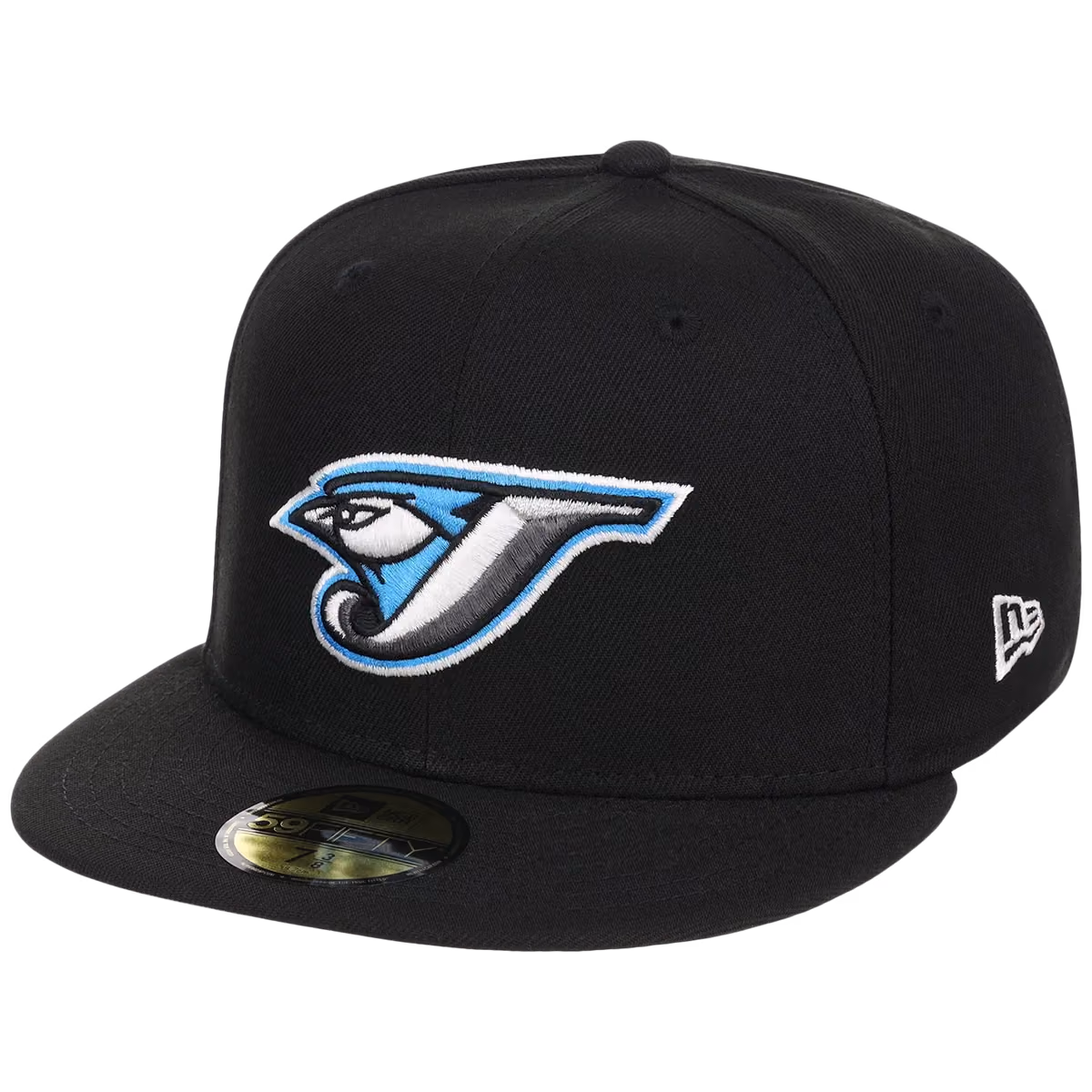 Toronto Blue Jays MLB Cooperstown Authentic Collection New Era 59FIFTY (Black/Black) detail view