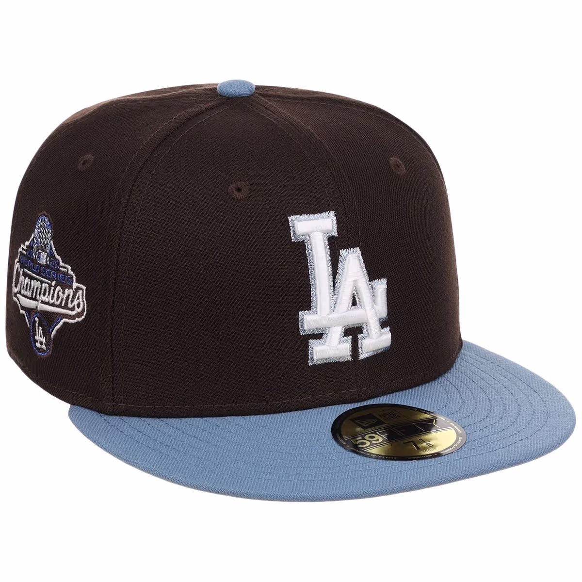 Los Angeles Dodgers MLB Driftwood Fade New Era 59FIFTY front view