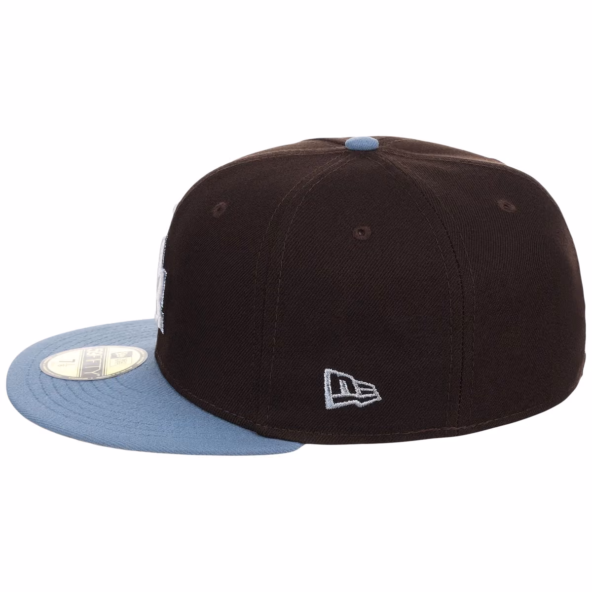 Los Angeles Dodgers MLB Driftwood Fade New Era 59FIFTY detail view