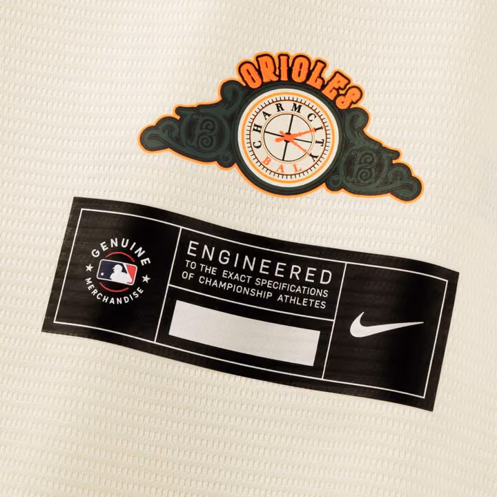 Baltimore Orioles 2026 City Connect Stadium MLB Jersey Cream view 6