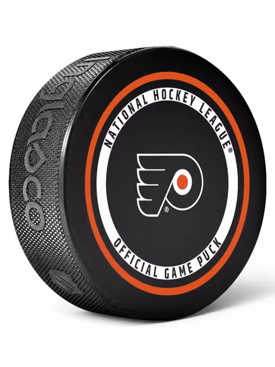 Philadelphia Flyers 2026-27 NHL Official Game Puck view 3