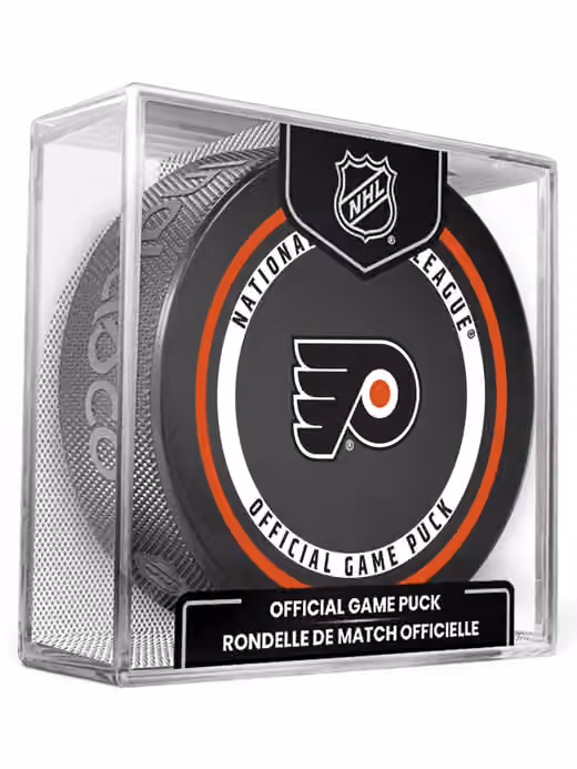 Philadelphia Flyers 2026-27 NHL Official Game Puck view 1