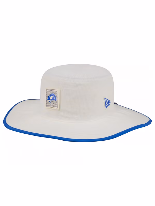 Los Angeles Rams 2026 NFL Training Camp Panama Flex Bucket Hat Cream/Blue product photo