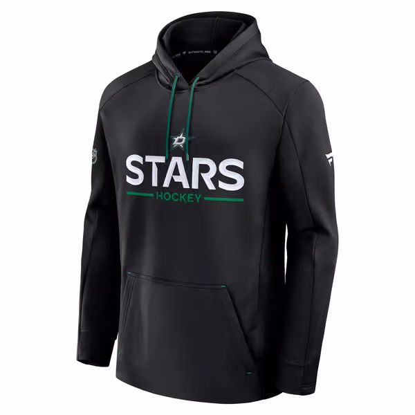 Dallas Stars 2025/26 Authentic Pro Rink Tech NHL Hoodie Black view 1