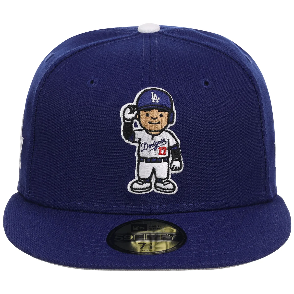 Los Angeles Dodgers Character New Era 59FIFTY detail view
