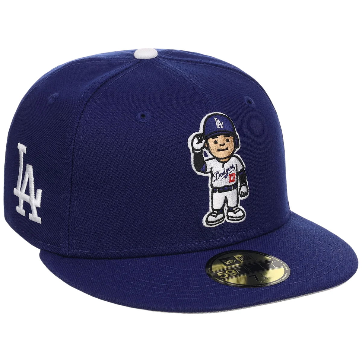 Los Angeles Dodgers Character New Era 59FIFTY front view
