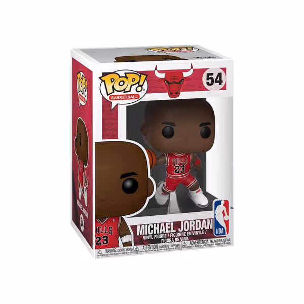 Michael Jordan Chicago Bulls Funko POP! #54 Vinyl NBA Figure view 3