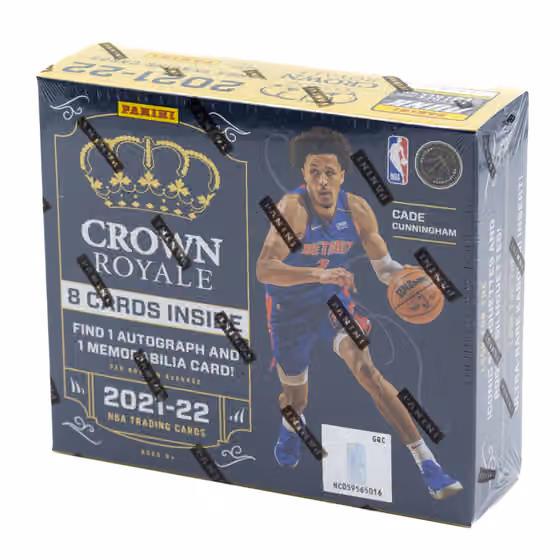2021/22 Panini Crown Royale Basketball Hobby Box NBA view 1