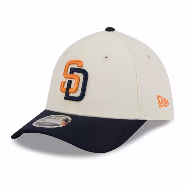 San Diego Padres MLB City Connect 39THIRTY M-Crown Flex Cap Natural product photo