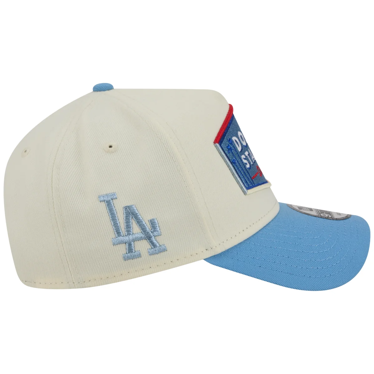 Los Angeles Dodgers Los Angeles Crown the City - Stadium - Chrome/Sky New Era 9FORTY detail view