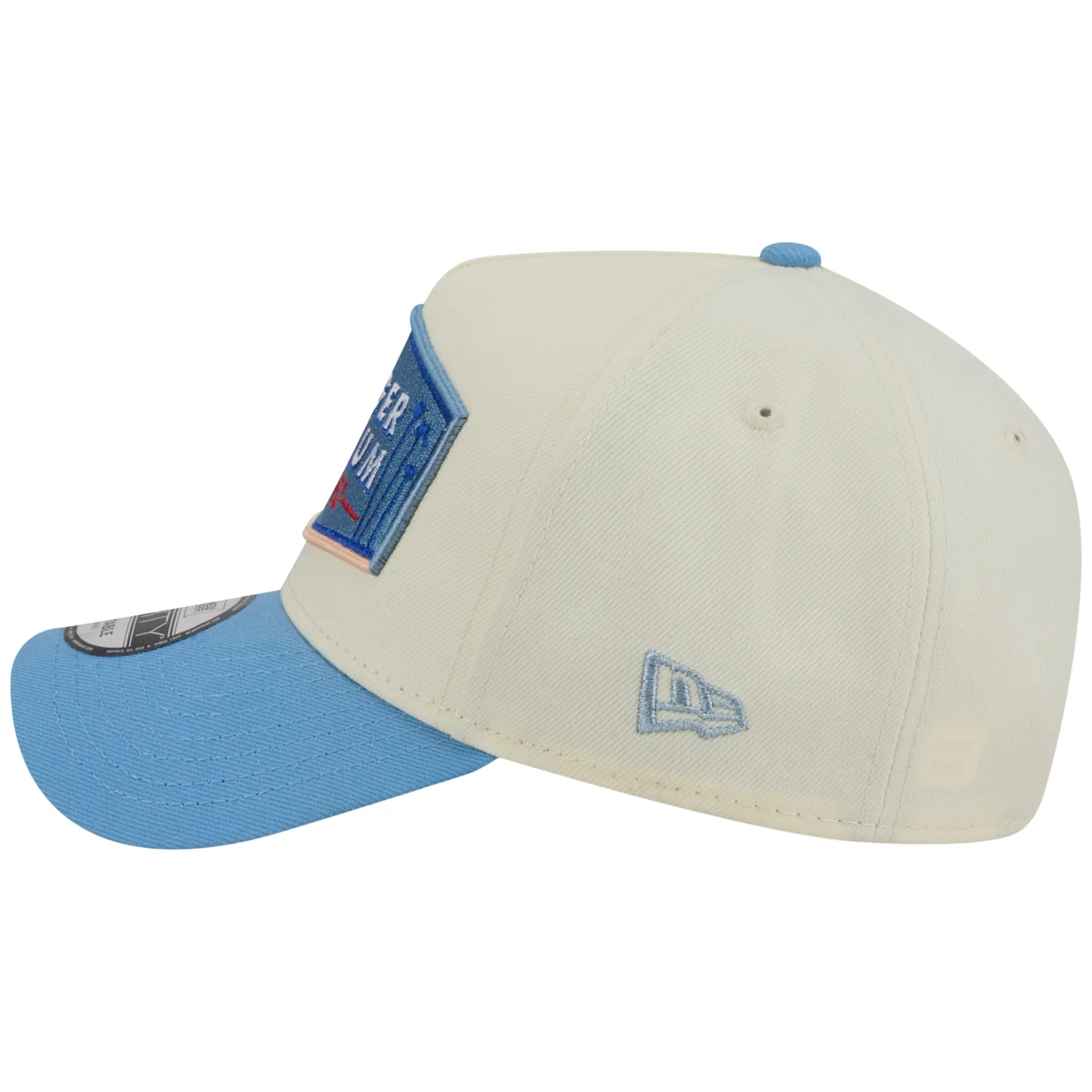 Los Angeles Dodgers Los Angeles Crown the City - Stadium - Chrome/Sky New Era 9FORTY detail view