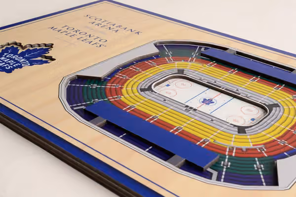 Toronto Maple Leafs StadiumView 3D Desktop NHL Stadium Picture view 3
