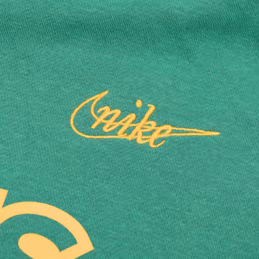 Oakland Athletics Cooperstown Logo Nike Club Fleece MLB Hoodie Green view 4
