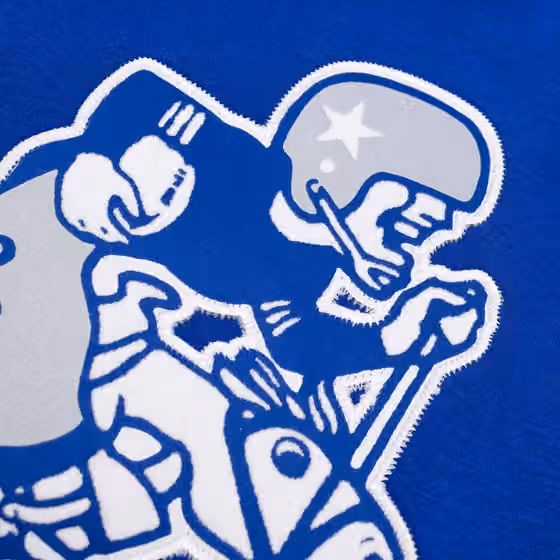 Dallas Cowboys Swing Pass NFL Rewind Club Crew Blue view 3