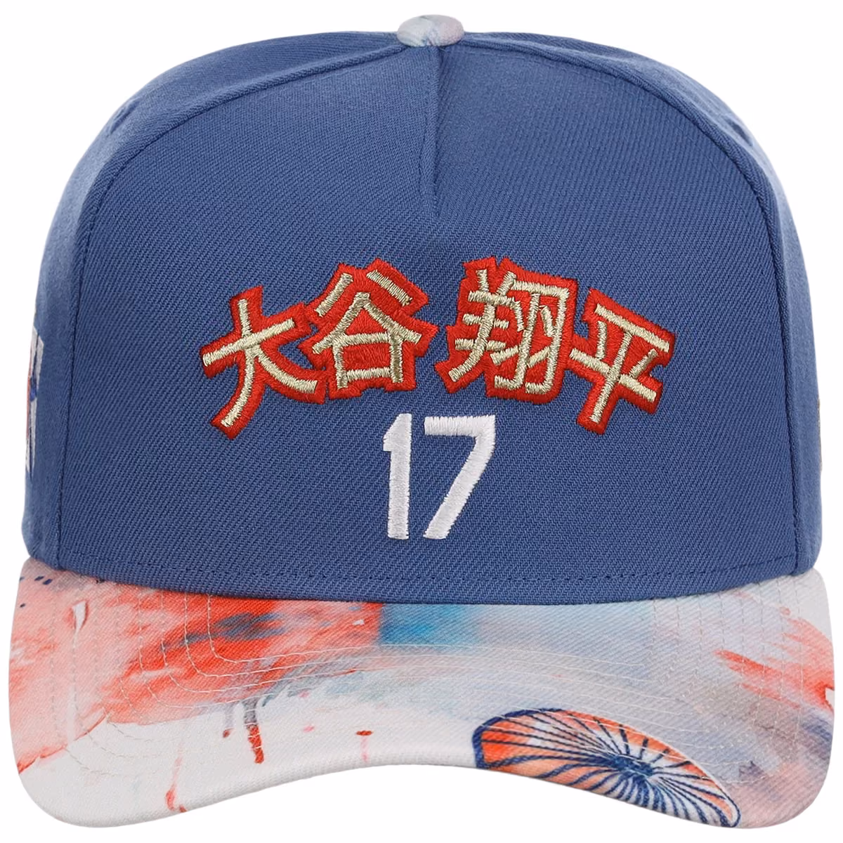 Los Angeles Dodgers Pacific Canvas New Era 9FORTY (Royal/Multi) detail view