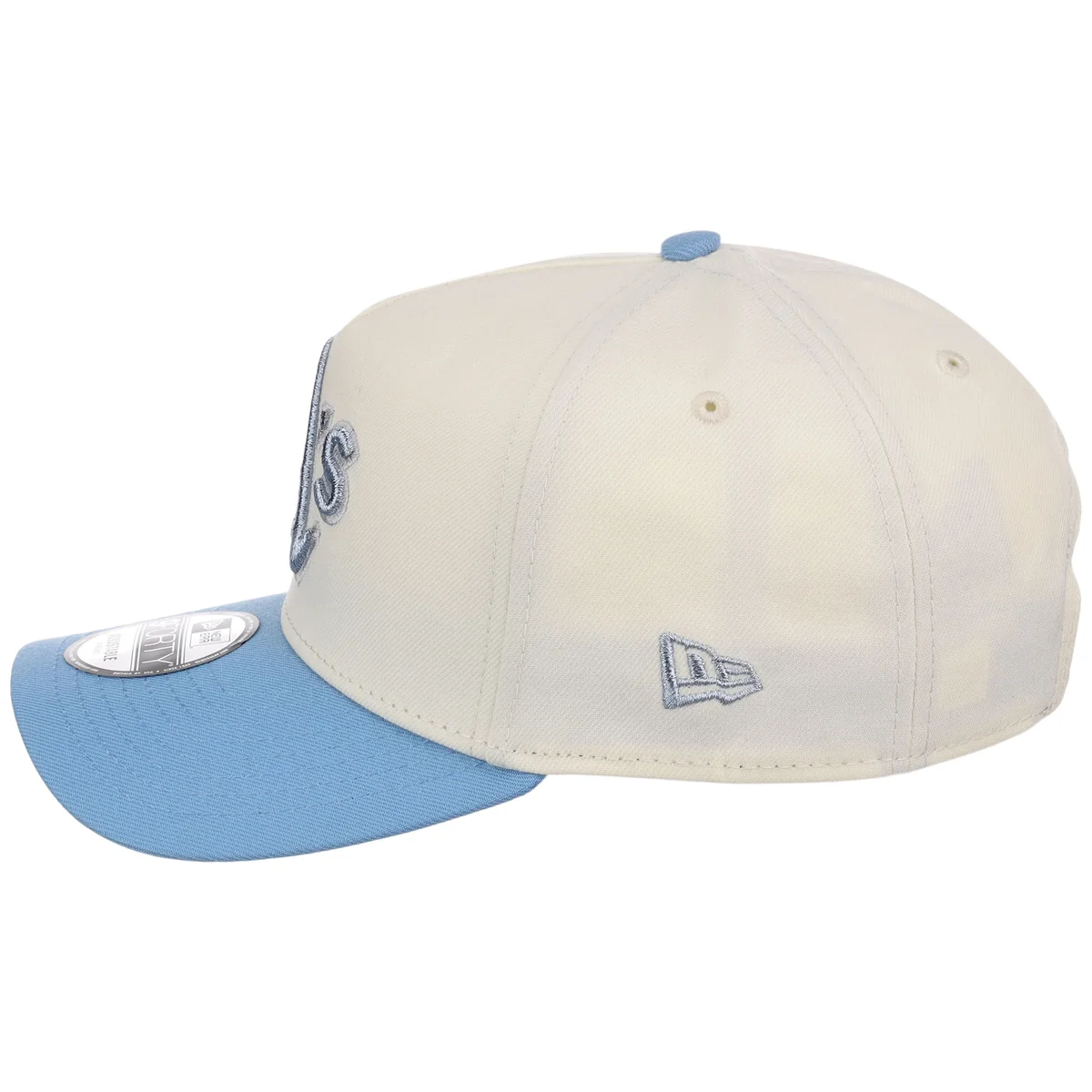 Oakland Athletics MLB Chrome x Sky FASHION CORE New Era 9FORTY A-Frame detail view