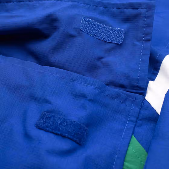 Seattle Seahawks NFL Quarter Zip Windbreaker Jacket Blue view 5