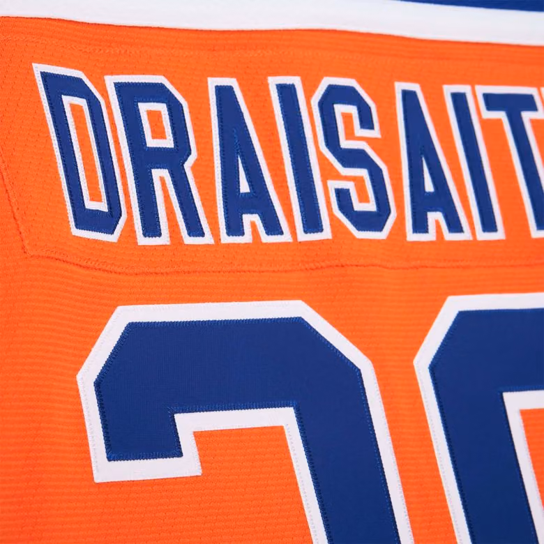 Leon Draisaitl #29 Edmonton Oilers 2016 Heritage Classic Power Play NHL Jersey view 4